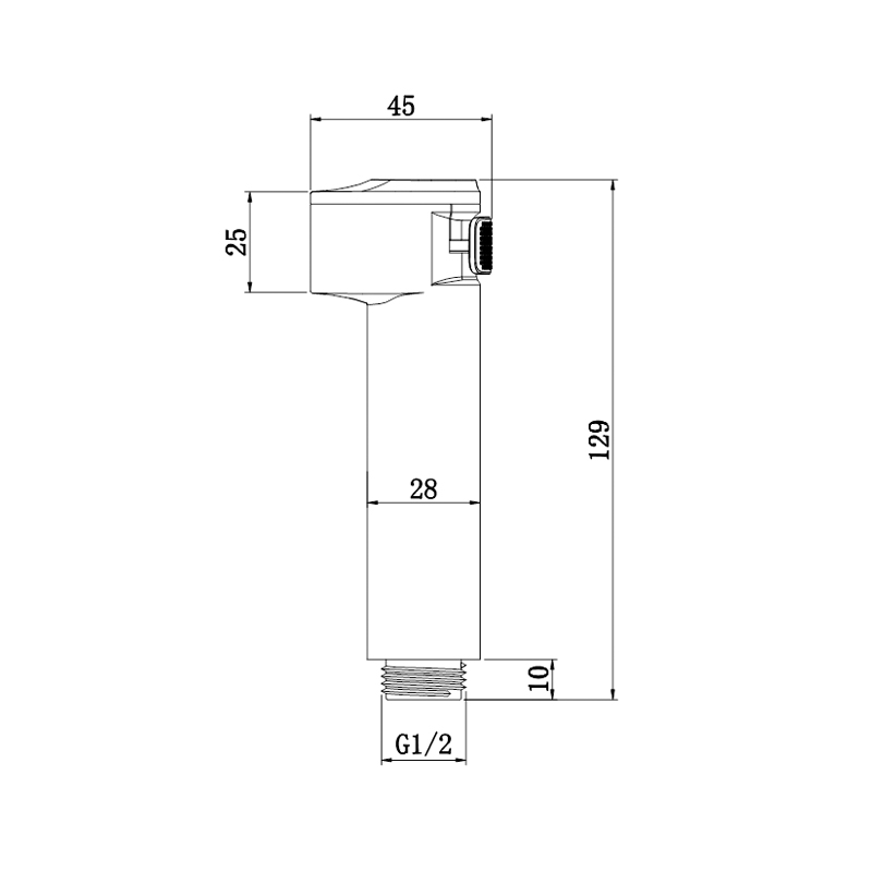 WC Bidet Spray Shattaf