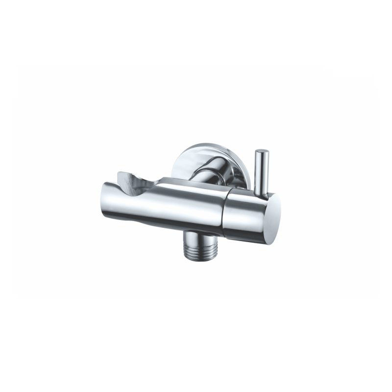 Valvola ad Angolo con Supporto per Spruzzatore Bidet&Shattaf